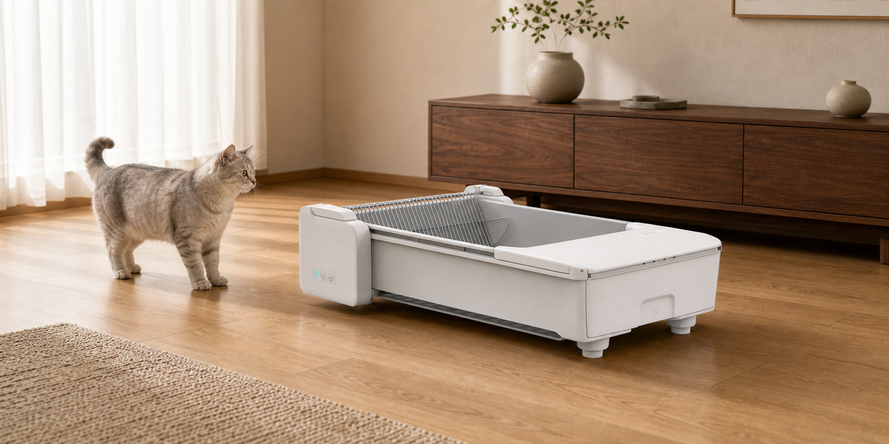 実際の造形を忠実に再現したUBPET C30と猫